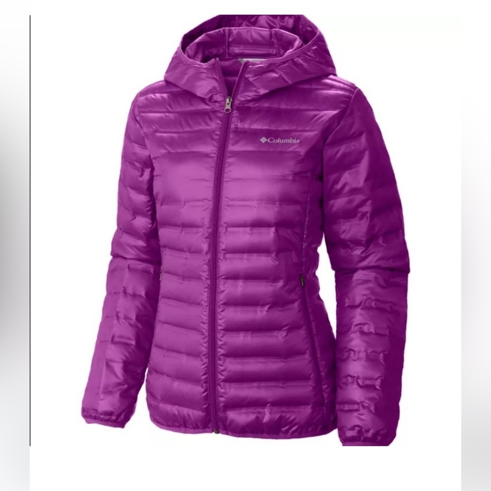 Columbia Women’s Medium Flash Forward Down Hooded Winter Jacket